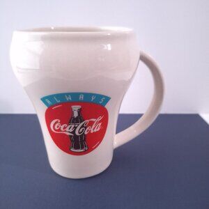 Vintage Retro Coca-Cola Mug | Diner Style Drinkware | Collectible